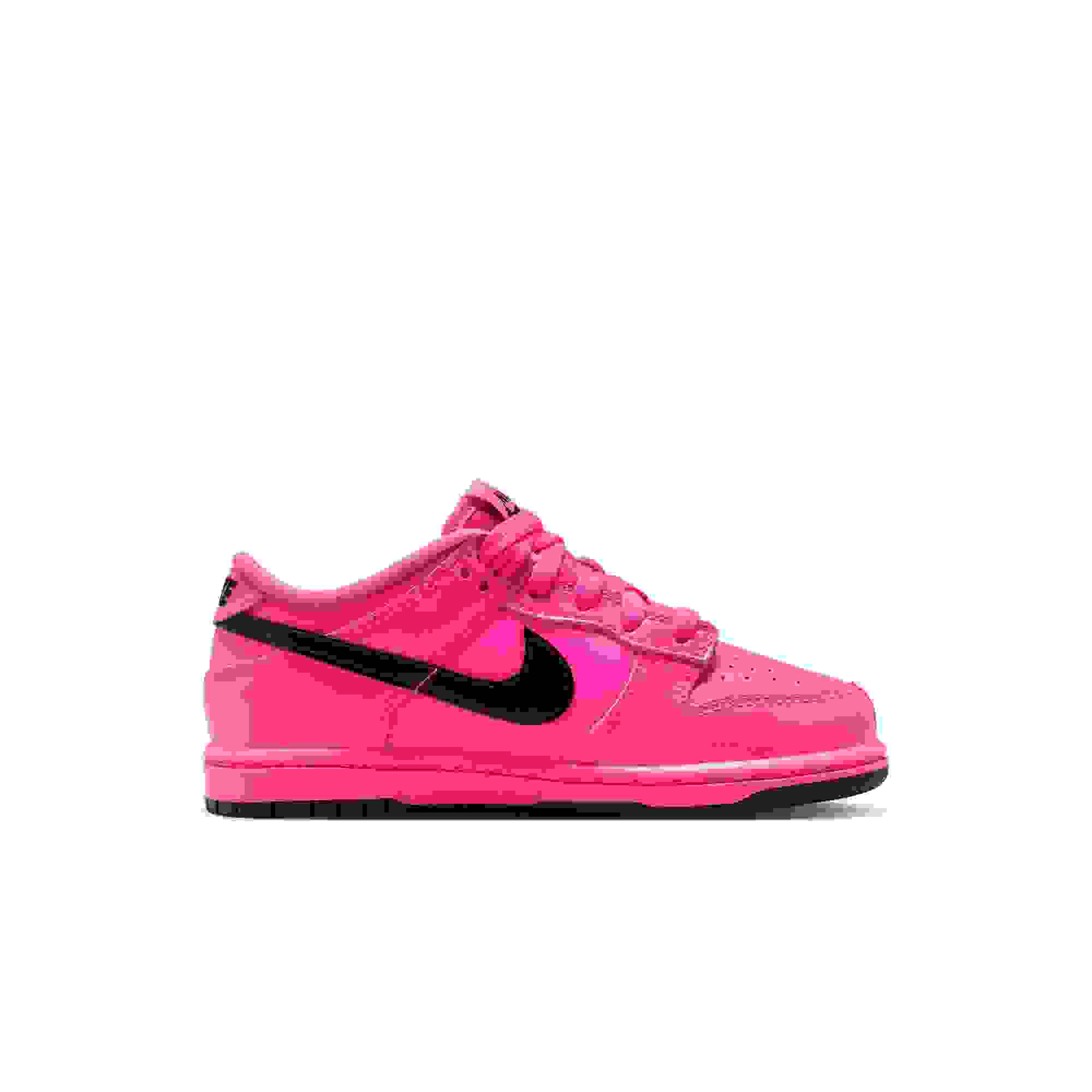 Nike Dunk Low SE Preschool Girls' "Pink Blast/Black" Shoe